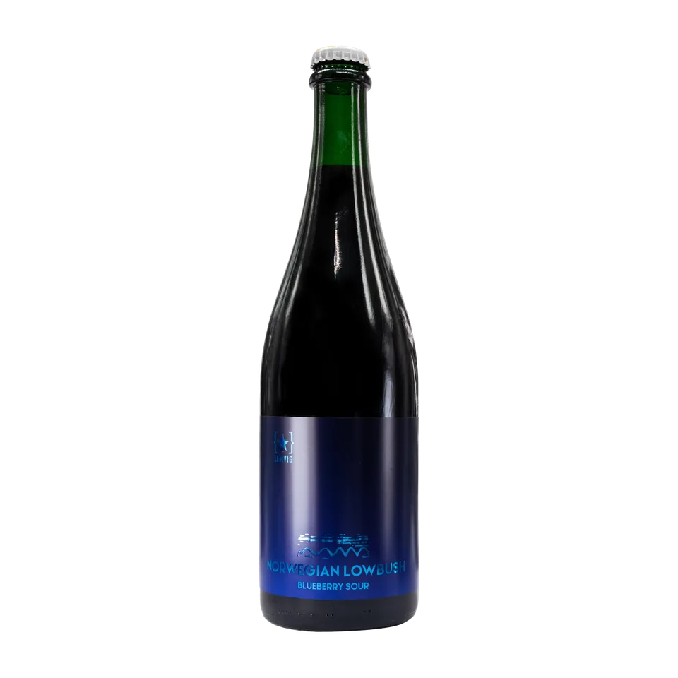 Lervig Norwegian Lowbush surøl boks 330 ml blåbær