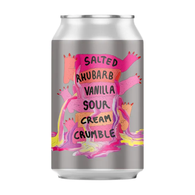 Lervig Salted Rhubarb Vanilla Sour boks surøl frisk