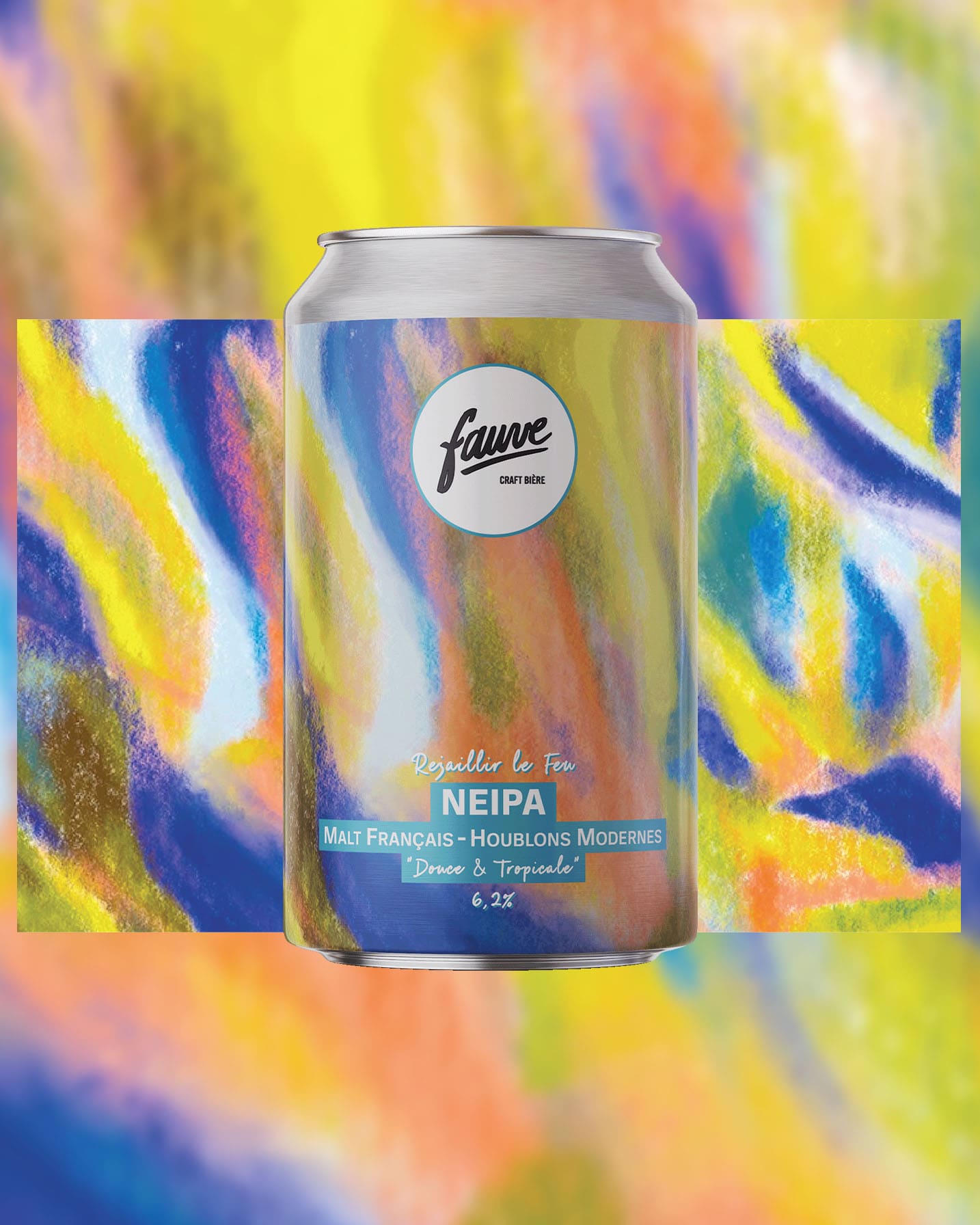Fauve Rejaillir Le Feu NEIPA øl boks 33 cl kokos