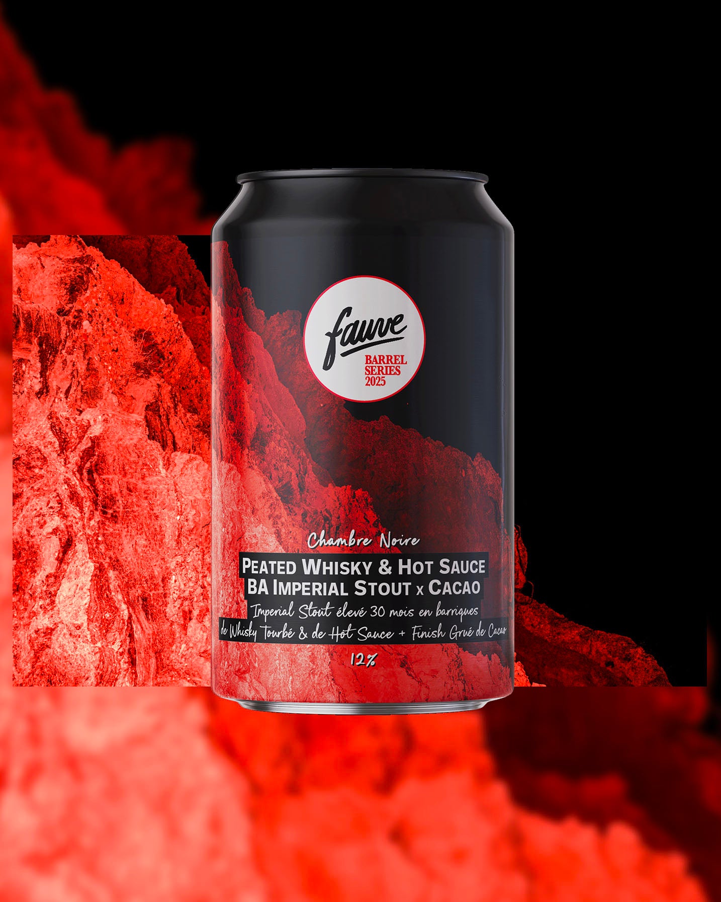 Fauve Chambre Noire stout 33cl whiskyfat