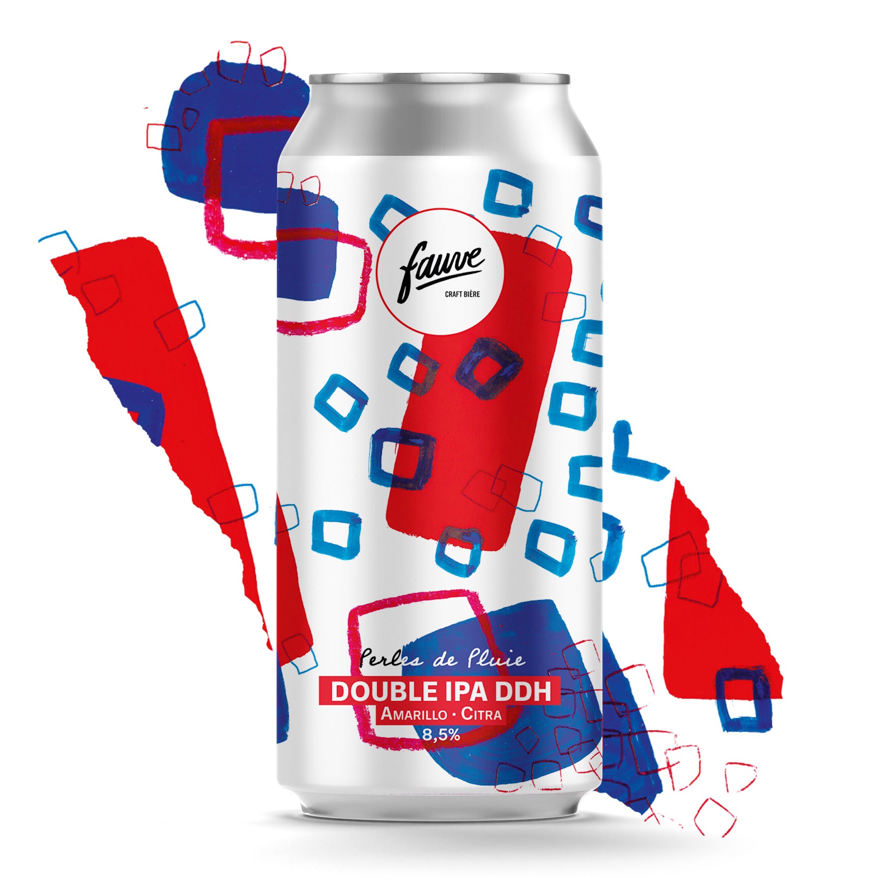 Fauve Perles de Pluie Double IPA øl boks 44cl 8,5%