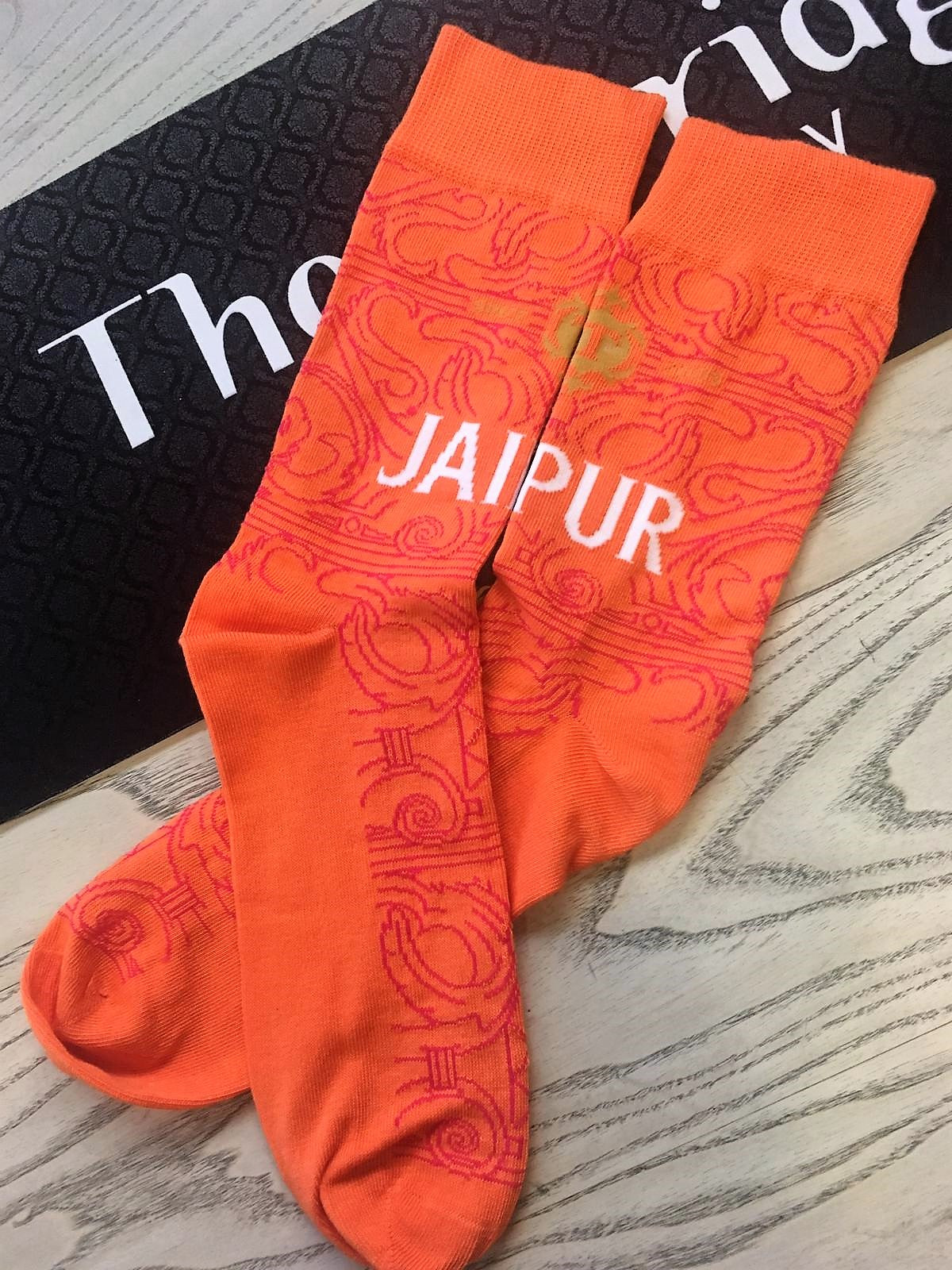 Thornbridge Jaipur sokker one size 7–11 Jaipur-design