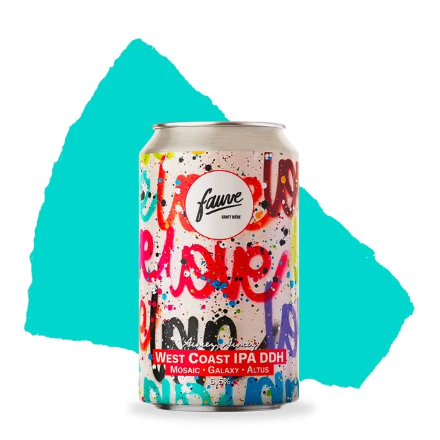 Fauve Aimez, Aimez West Coast IPA øl boks 33cl DDH