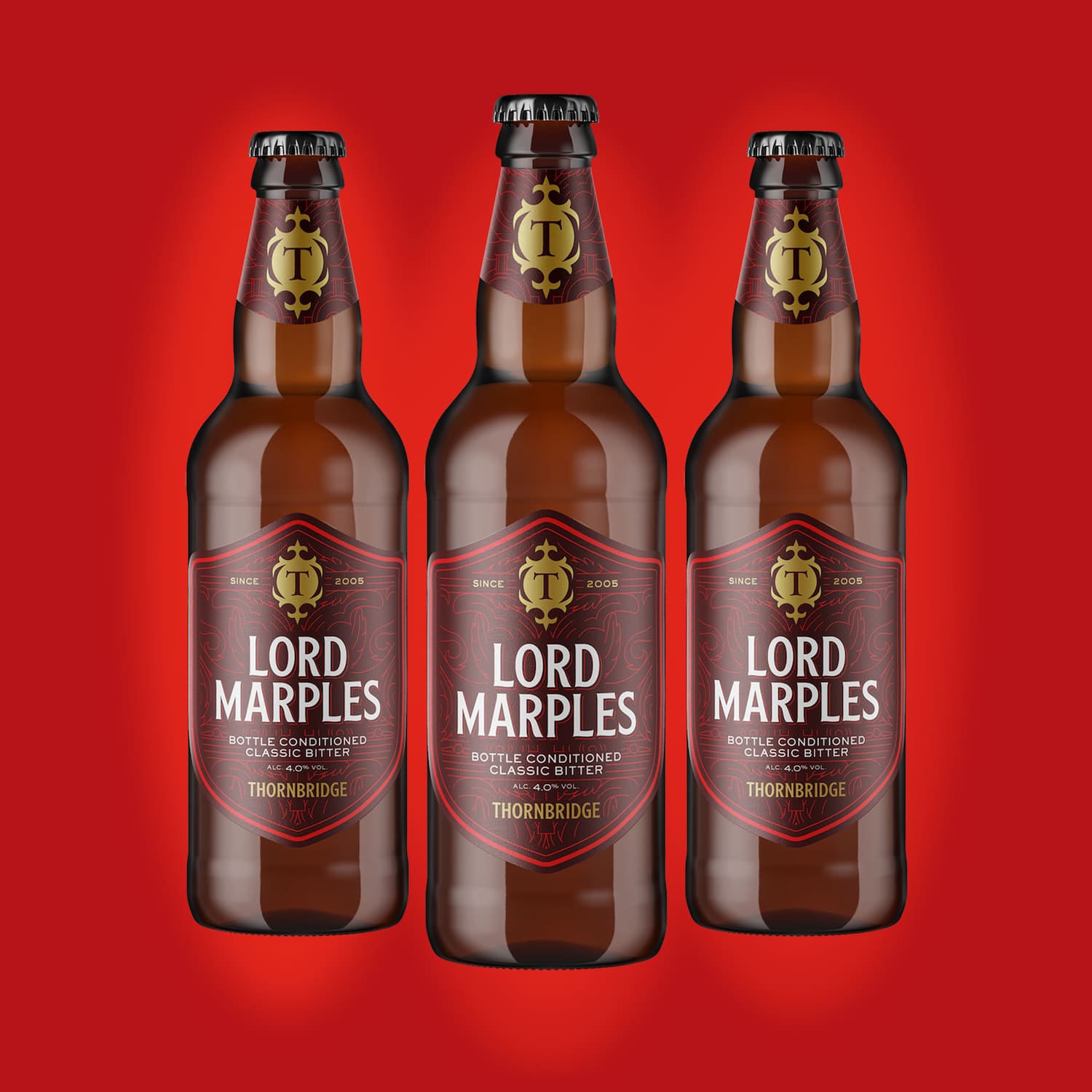 Thornbridge Lord Marples bitter øl flaske 500ml 4% klassisk