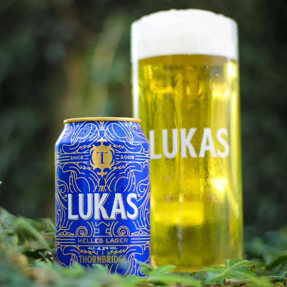 Thornbridge Lukas Stein ølkrus 568ml helles lager
