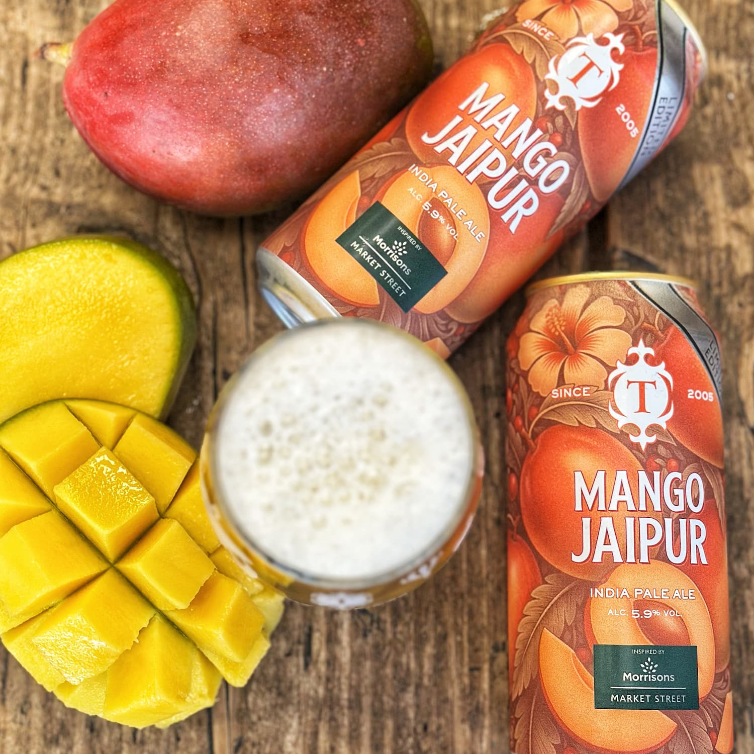 Thornbridge Mango Jaipur IPA øl 440 ml boks 5,9% mango
