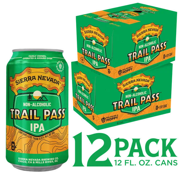 Sierra Nevada Trail Pass IPA øl alkoholfri sitrus
