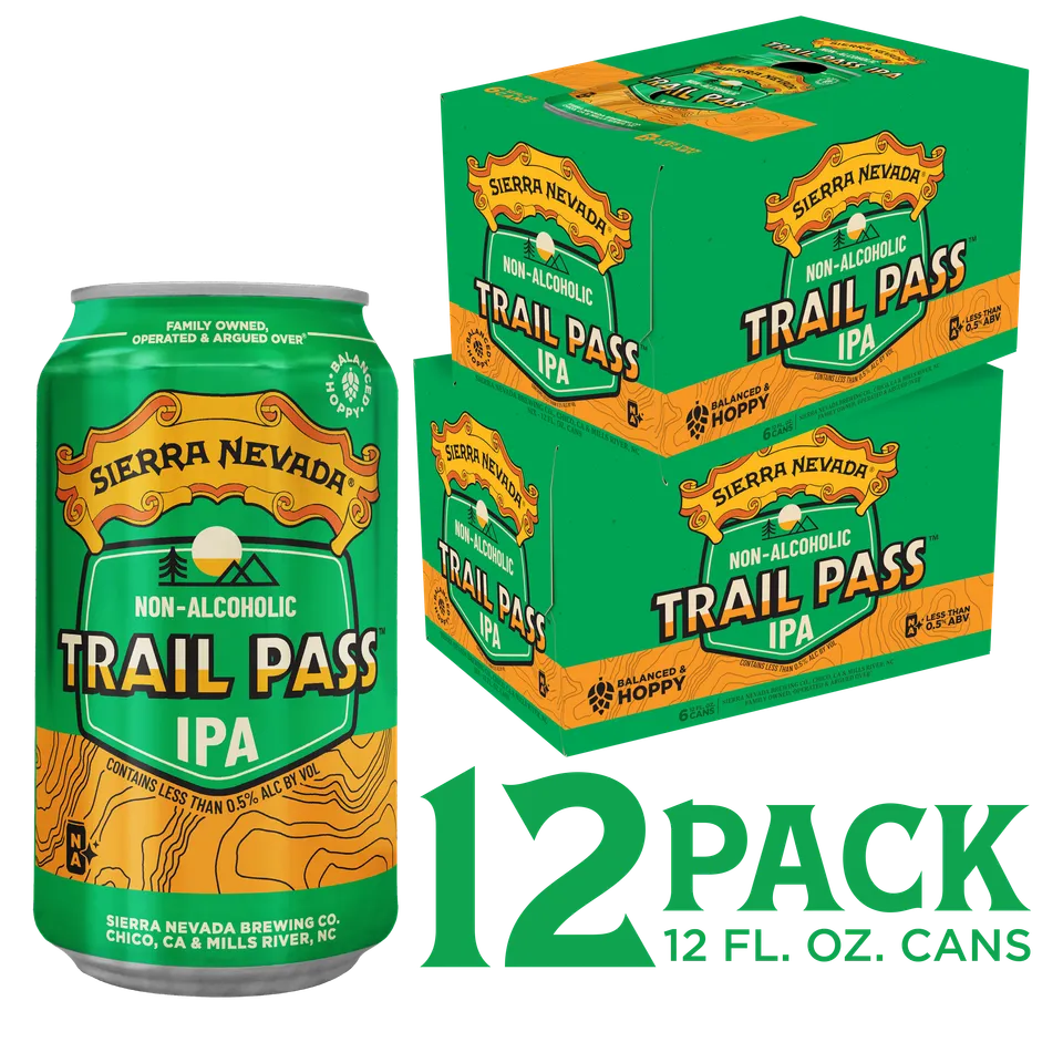 Sierra Nevada Trail Pass IPA øl alkoholfri sitrus