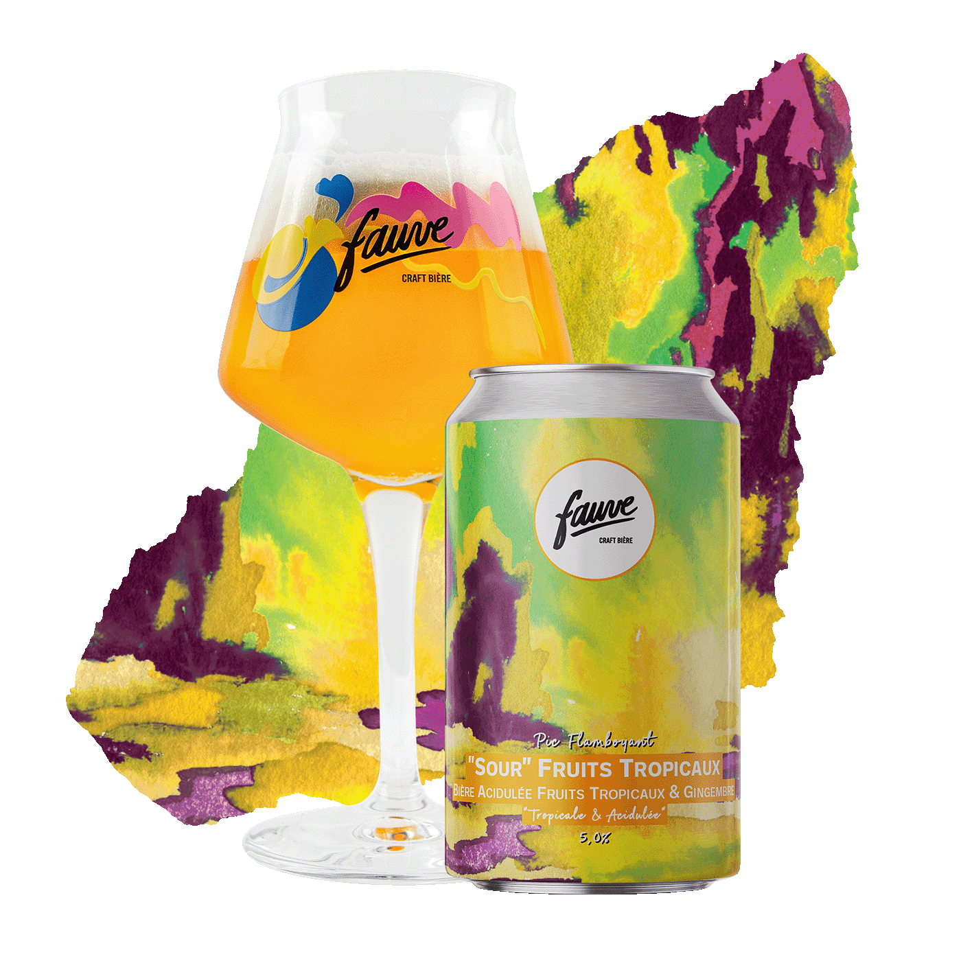 Fauve Pic Flamboyant sour boks 33cL 5,0 %