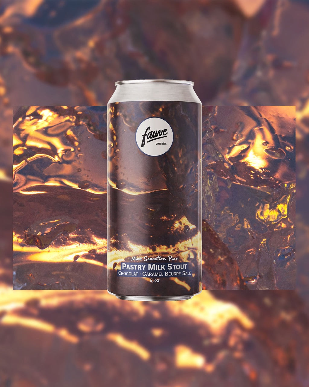 Fauve Mini Sensation Pure stout øl 44cl 6%
