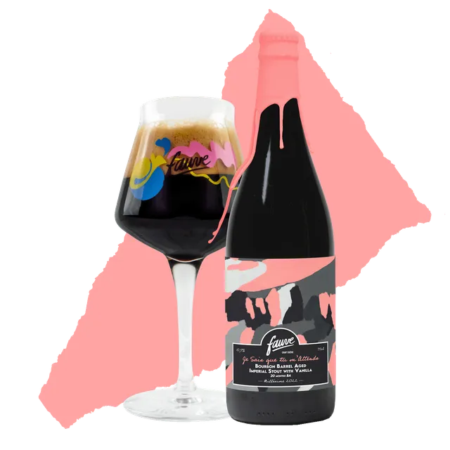 Fauve Je Sais que tu m'Attends stout flaske 37,5cL vanilje
