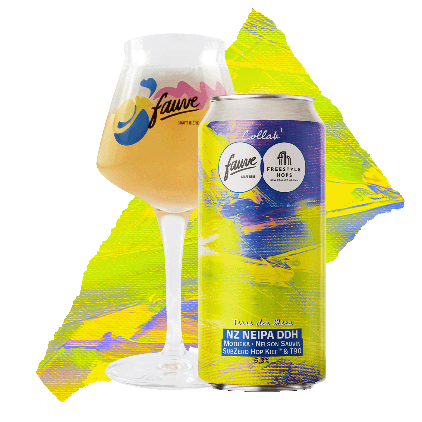 Fauve Terre des Mers øl 44 cl boks 6,3 prosent