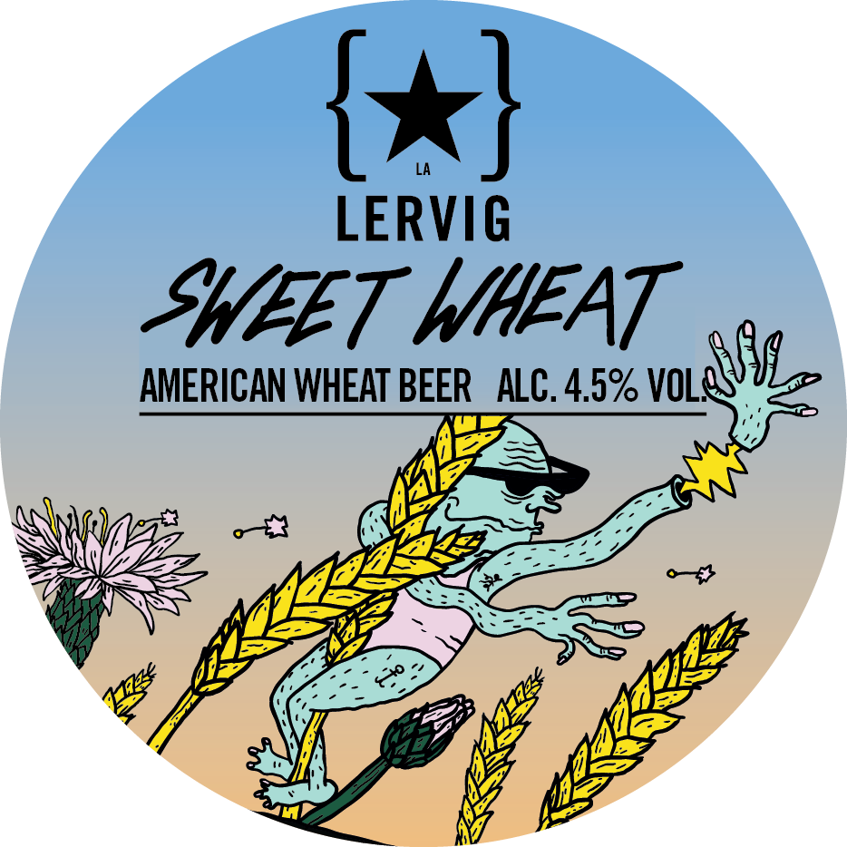 Lervig Sweet Wheat øl 330ml boks mild