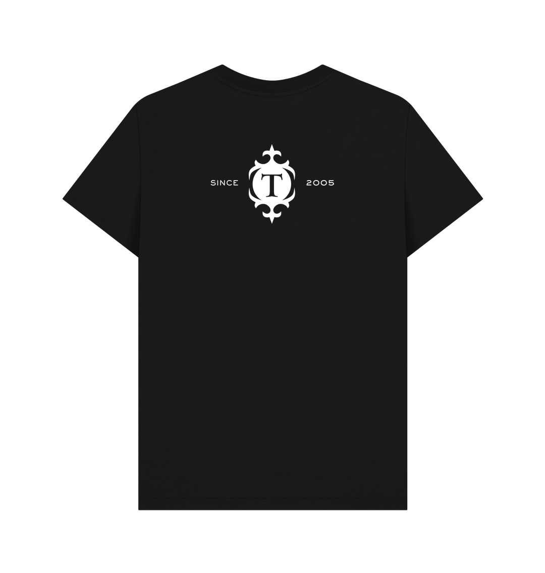 Thornbridge Jaipur T Logo t-skjorte herre svart bomull