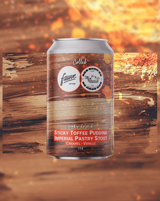 Fauve L'Ombre de Midi pastry stout boks 33 cl karamell