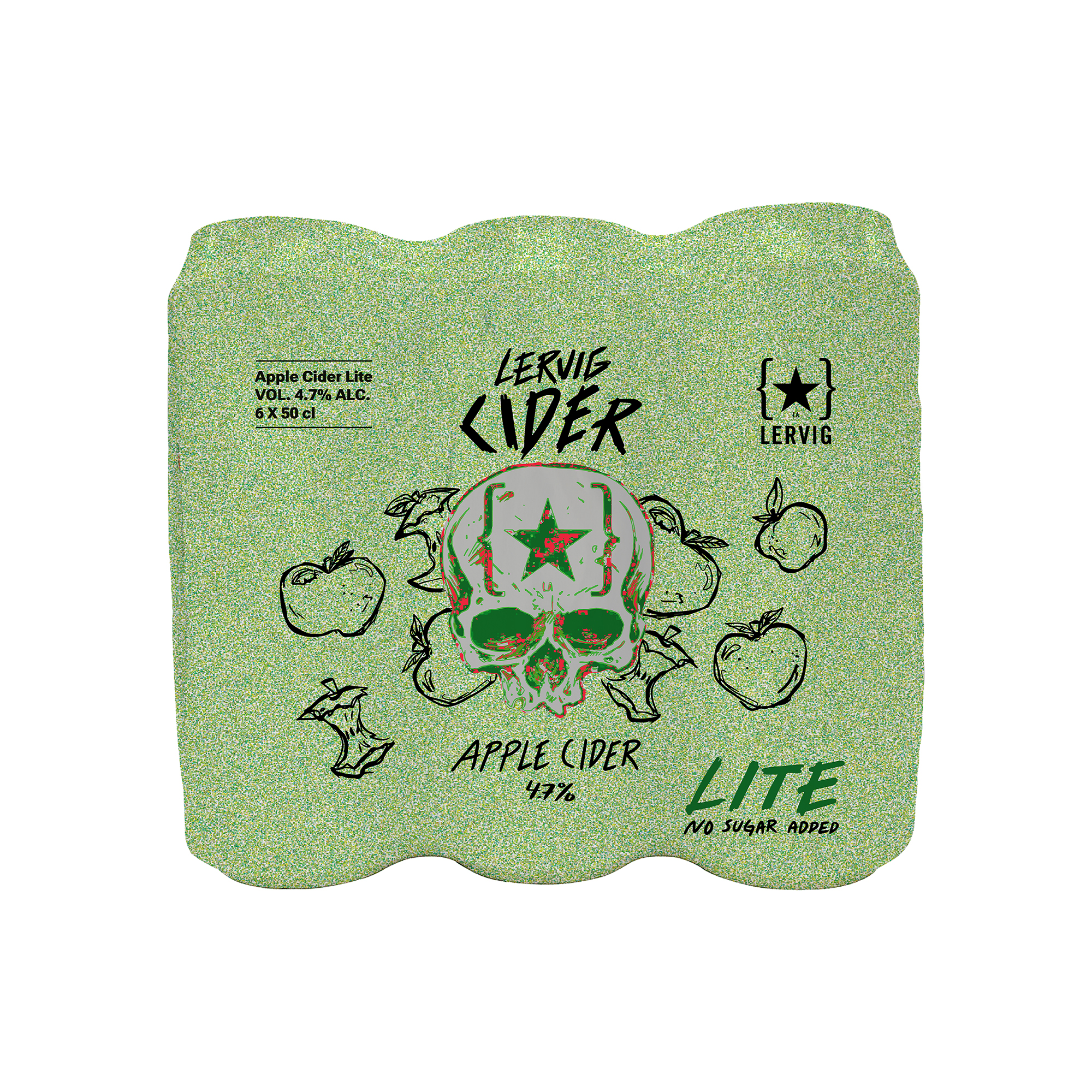 Lervig Apple Cider Lite sider 33cl boks lett