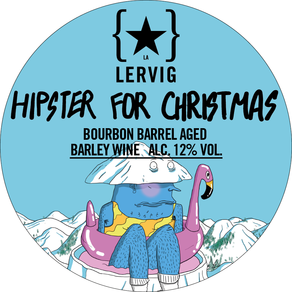Lervig Hipster for Christmas 2020 juleøl boks 33 cl