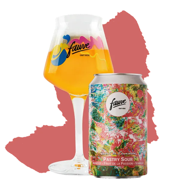 Fauve Habit de Lumières sour øl 33 cl aprikos