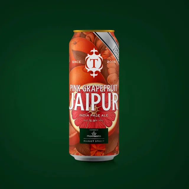 Thornbridge Pink Grapefruit Jaipur IPA boks 440 ml 5,9 %