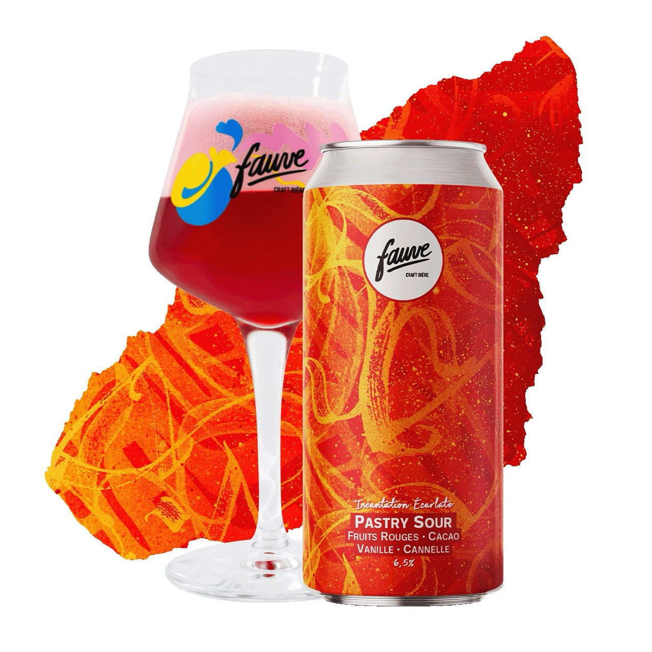 Fauve Incantation Écarlate sour øl 44cl 6,5%