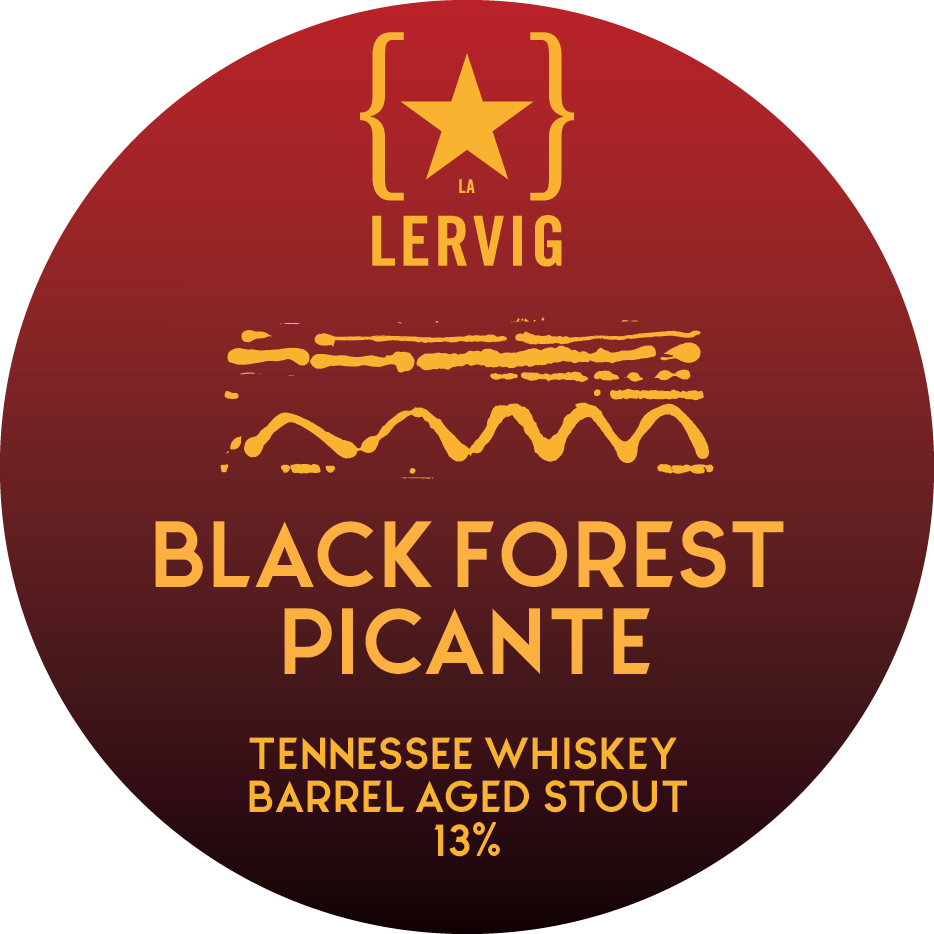 Lervig Black Forest Picante stout boks chili