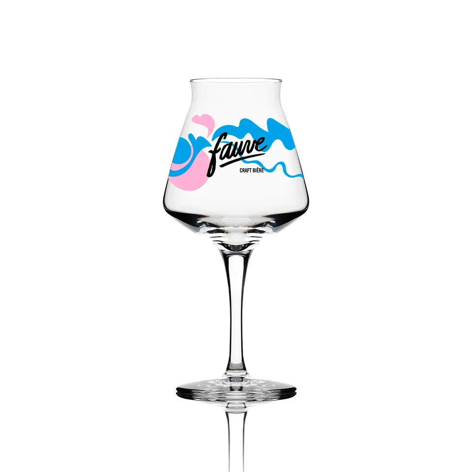 Fauve Teku ølglass på stett 25cl craft