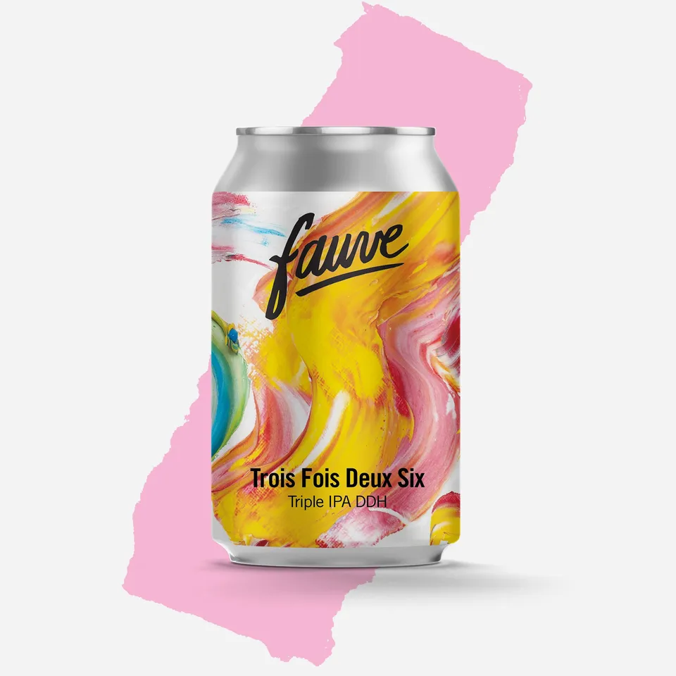 Fauve Trois Fois Deux Six Triple IPA øl 33 cL 10,5 prosent