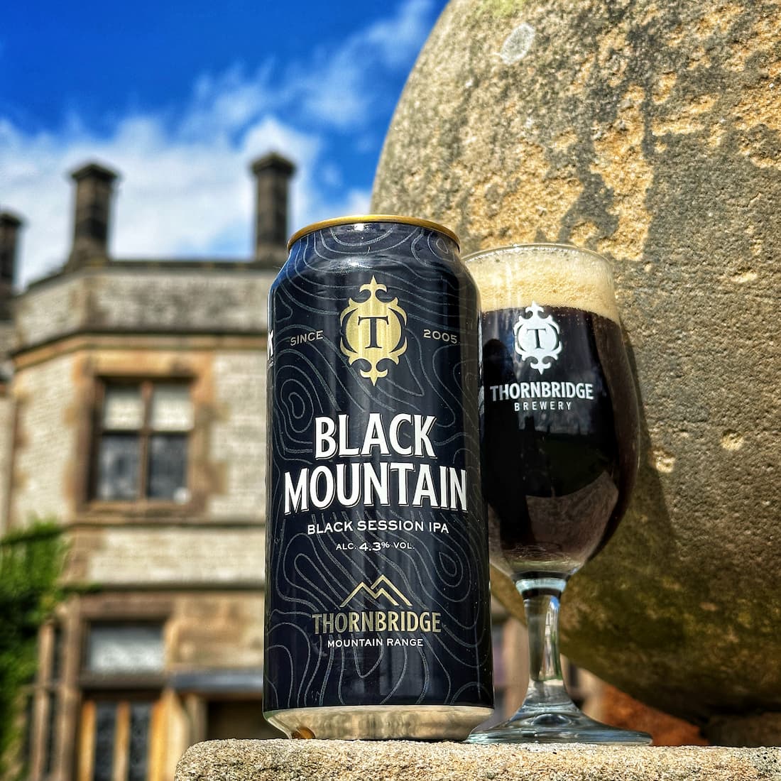 Thornbridge Black Mountain Black IPA 440 ml 4,3 %