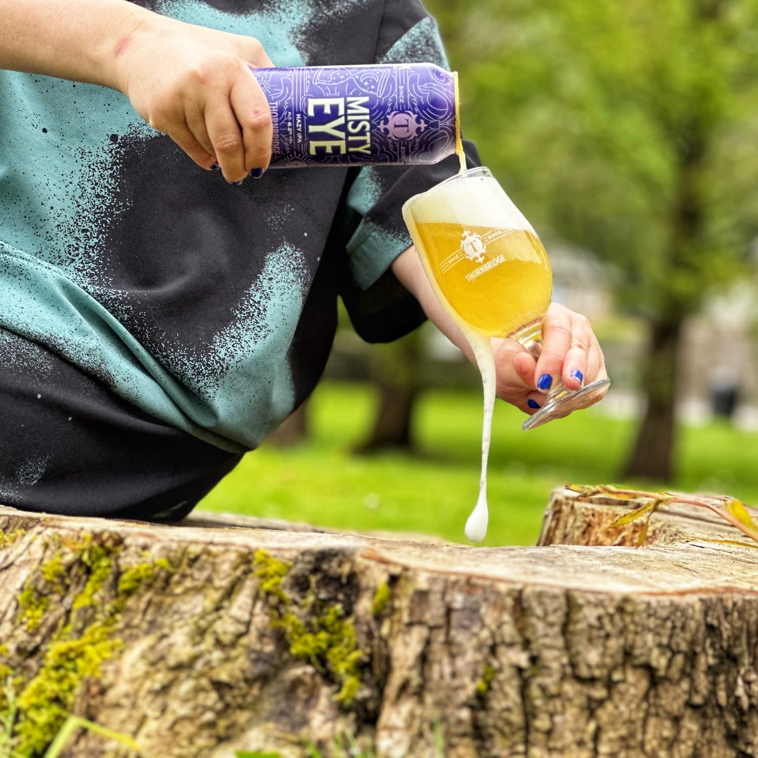 Thornbridge Misty Eye hazy IPA boks 440 ml 6,2 prosent tropisk