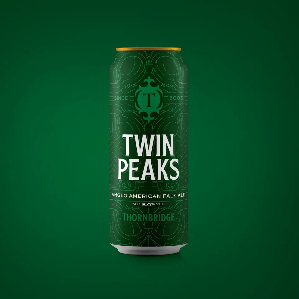 Thornbridge Twin Peaks pale ale boks 440 ml mango