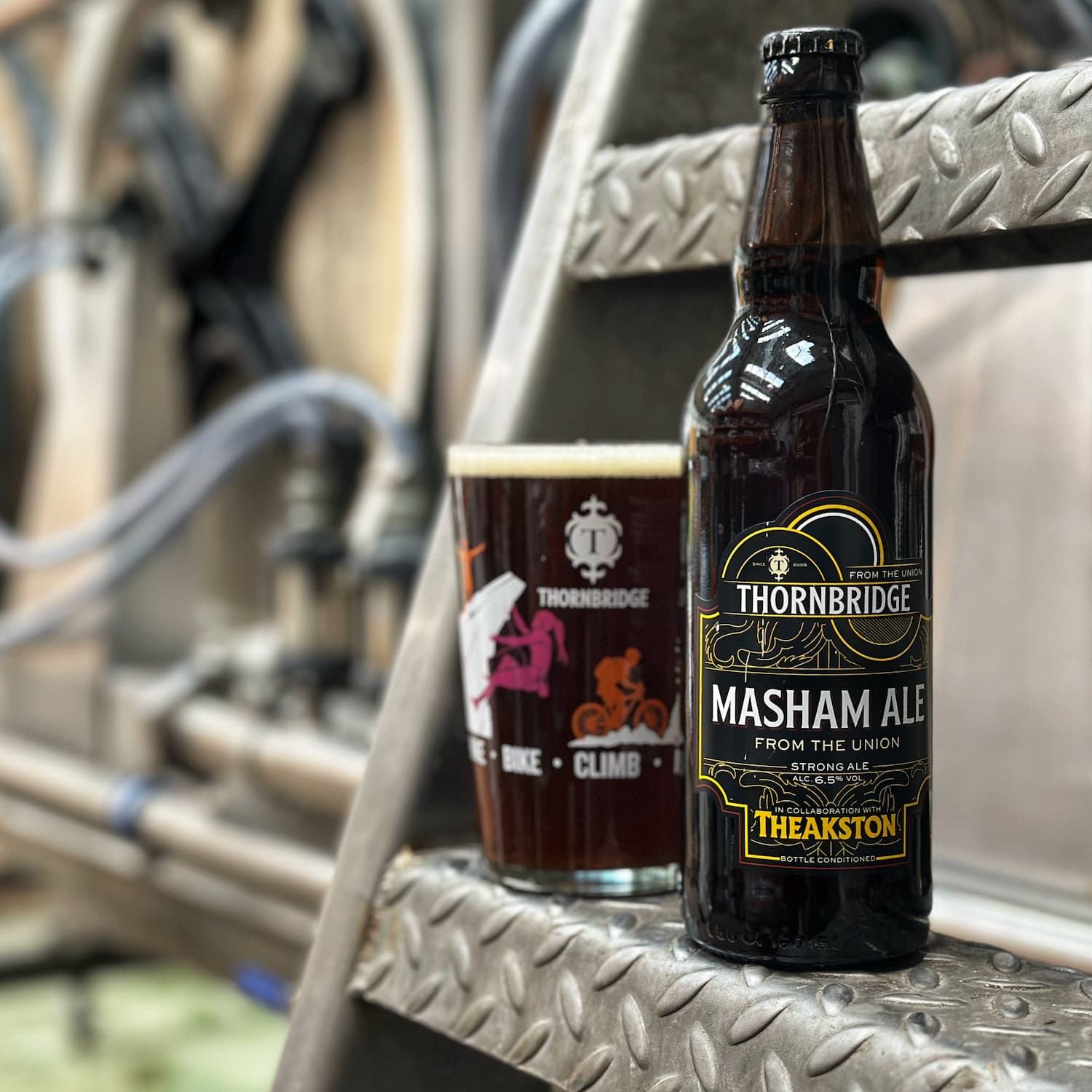 Thornbridge Masham Ale strong ale flaske 500ml toffee