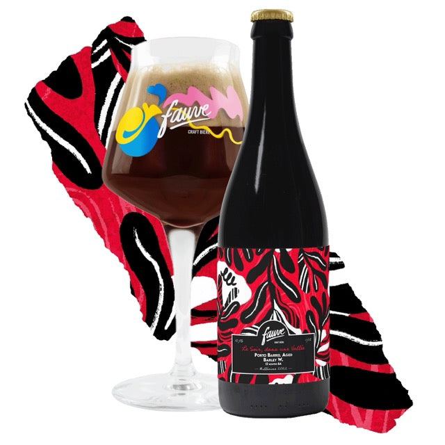 Fauve Le Soir dans une Vallée barleywine 75cL fatpreget