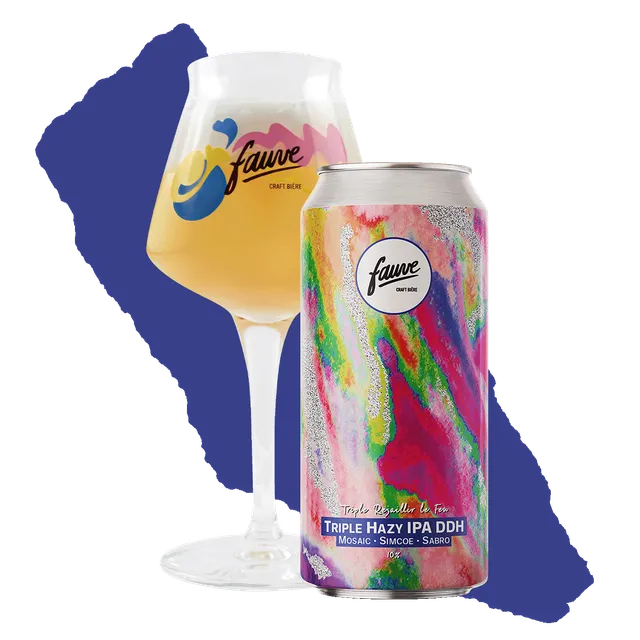 Fauve Triple Rejaillir le Feu triple IPA boks 44cl 10%