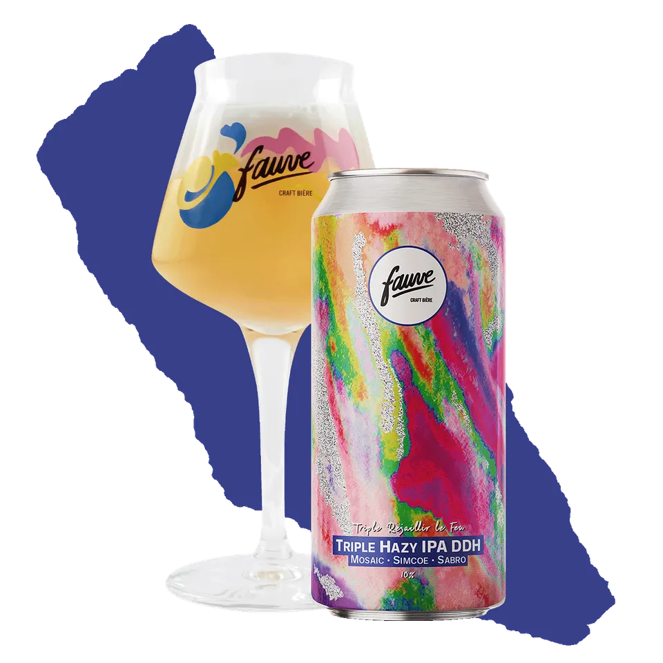 Fauve Triple Rejaillir le Feu triple IPA boks 44cl 10%