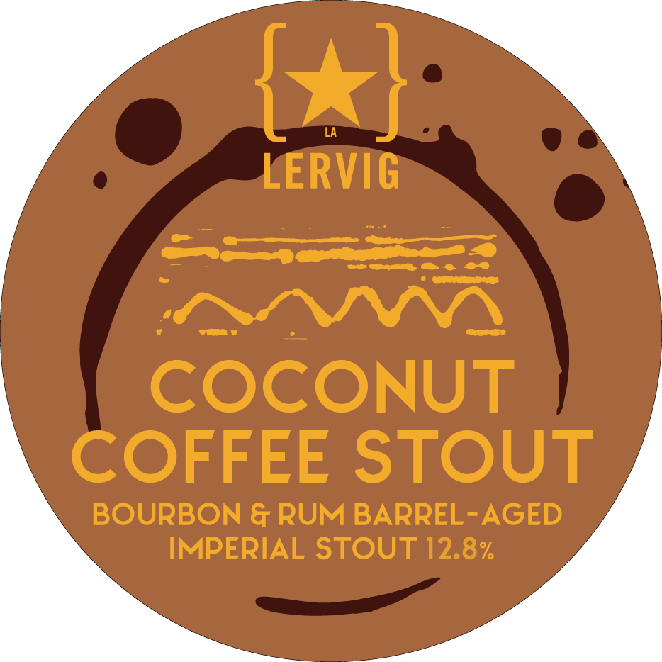 Lervig Coconut Coffee Stout stout 1 boks kokos