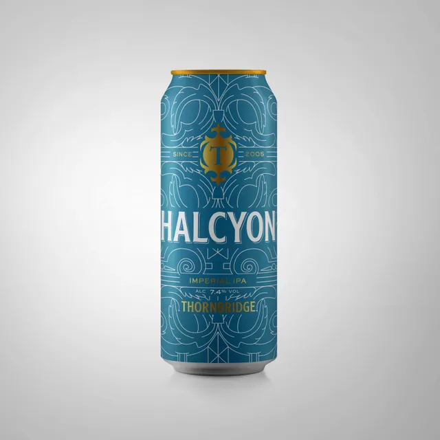 Thornbridge Halcyon imperial IPA boks 440 ml 7,4 %