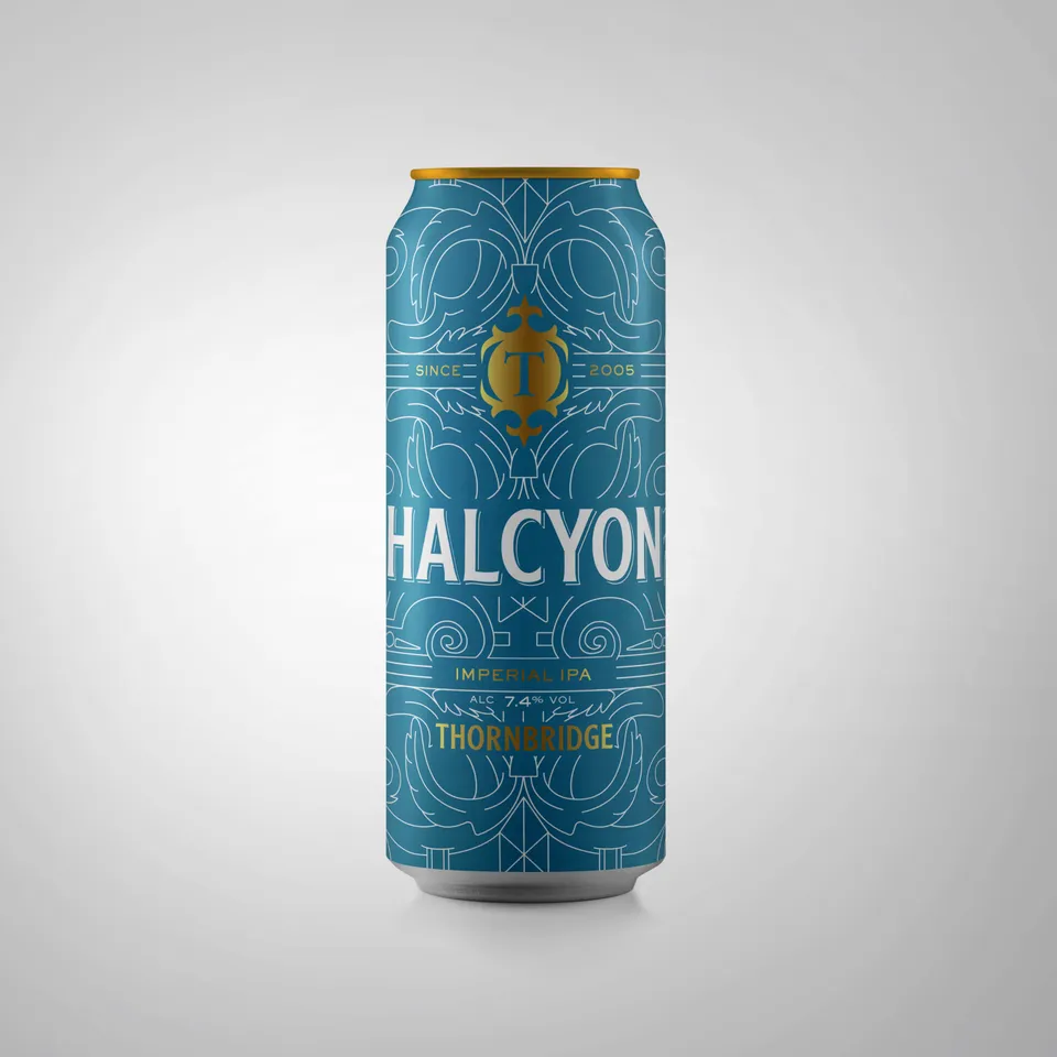Thornbridge Halcyon imperial IPA boks 440 ml 7,4 %