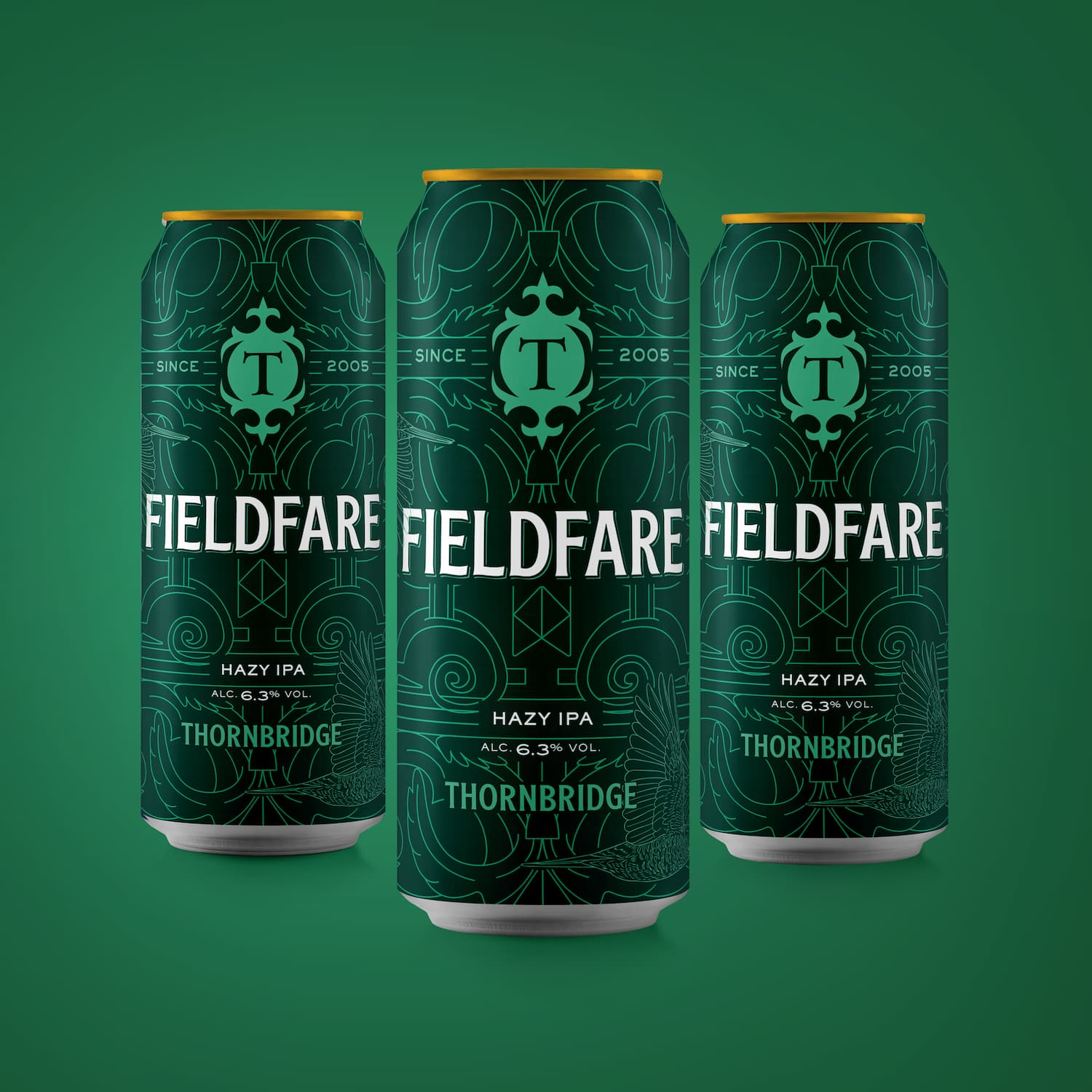 Thornbridge Fieldfare hazy IPA boks 6,3% pasjonsfrukt