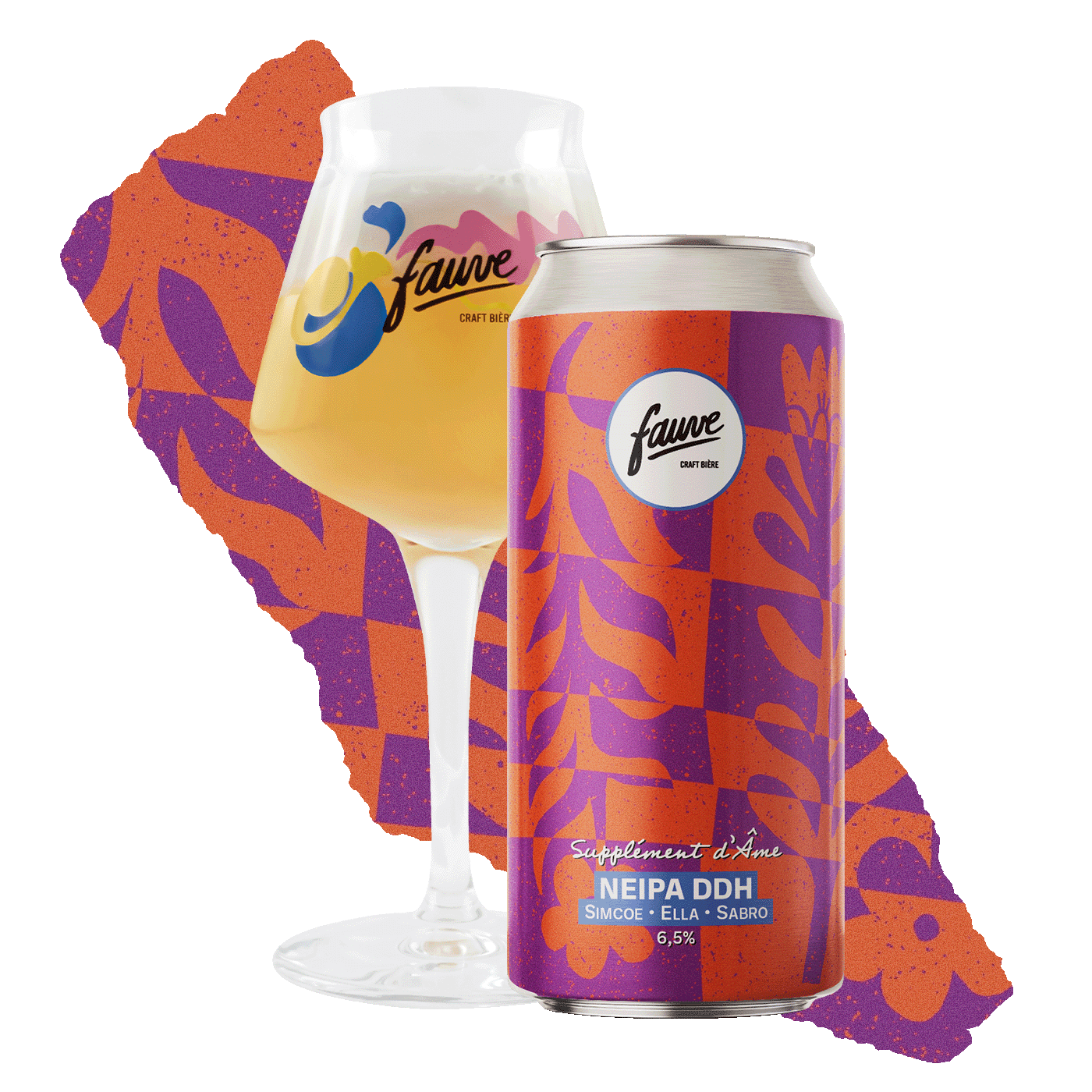 Fauve Supplément d'Âme NEIPA øl 44cL boks DDH Simcoe