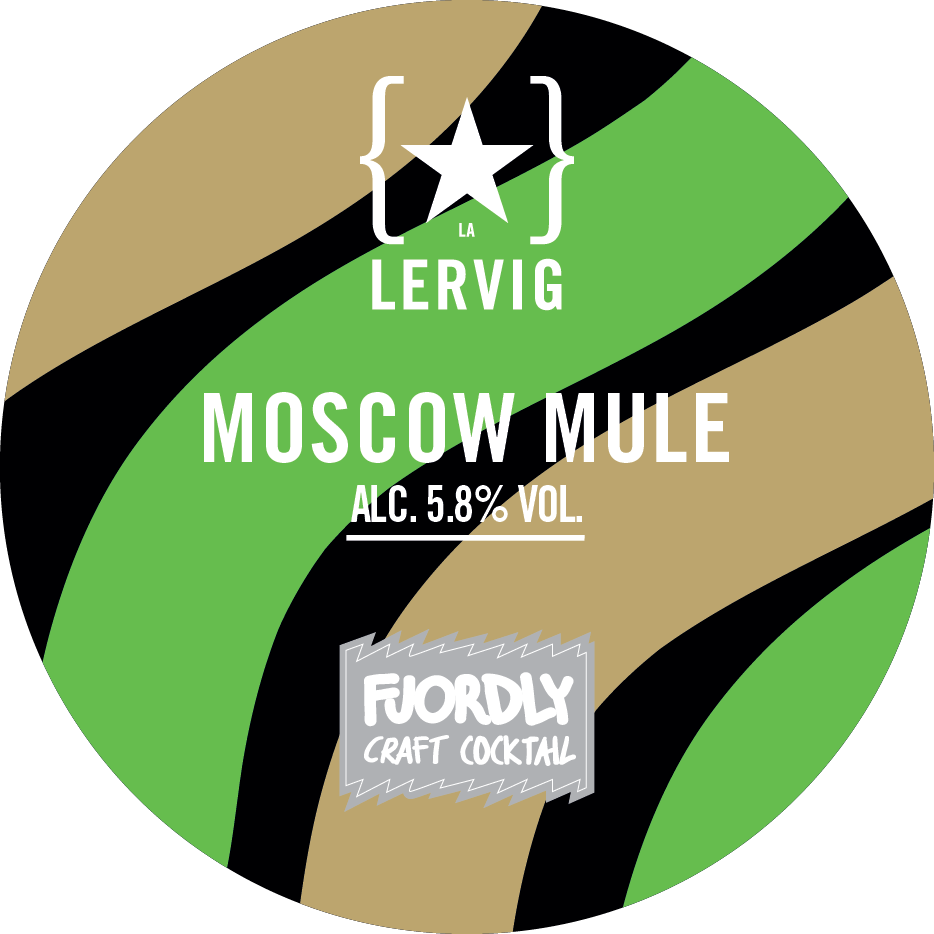 Lervig Moscow Mule øl boks 33cl lime ingefær