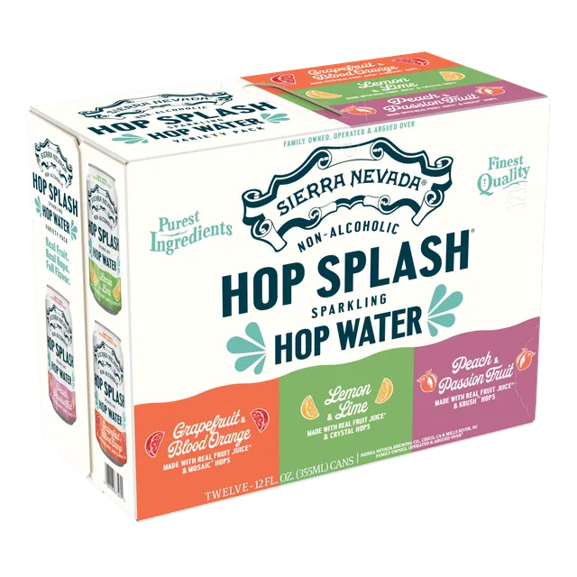 Sierra Nevada Hop Splash Variety Pack alkoholfritt øl fruktig
