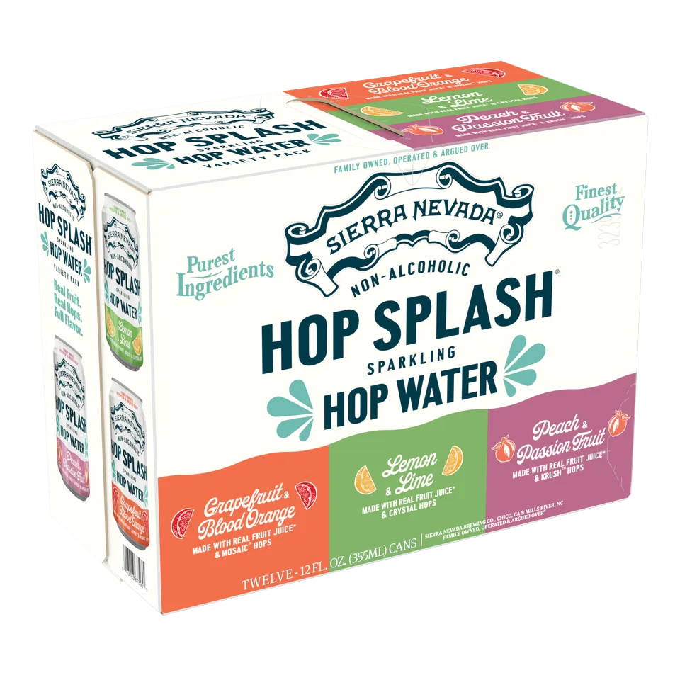Sierra Nevada Hop Splash Variety Pack alkoholfritt øl fruktig