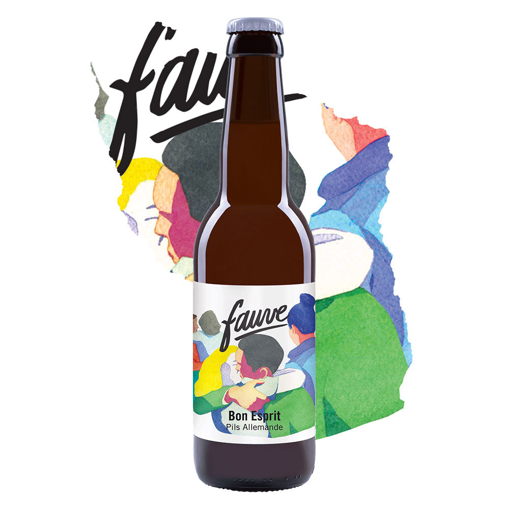 Fauve Bon Esprit pils øl flaske 33cl 4,5% tysk