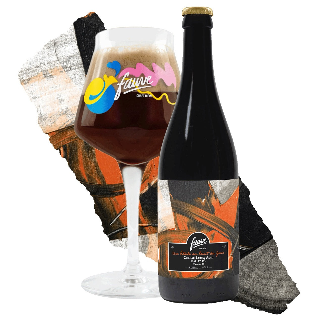 Fauve Une Étoile au Point du Jour barley wine flaske 75cL