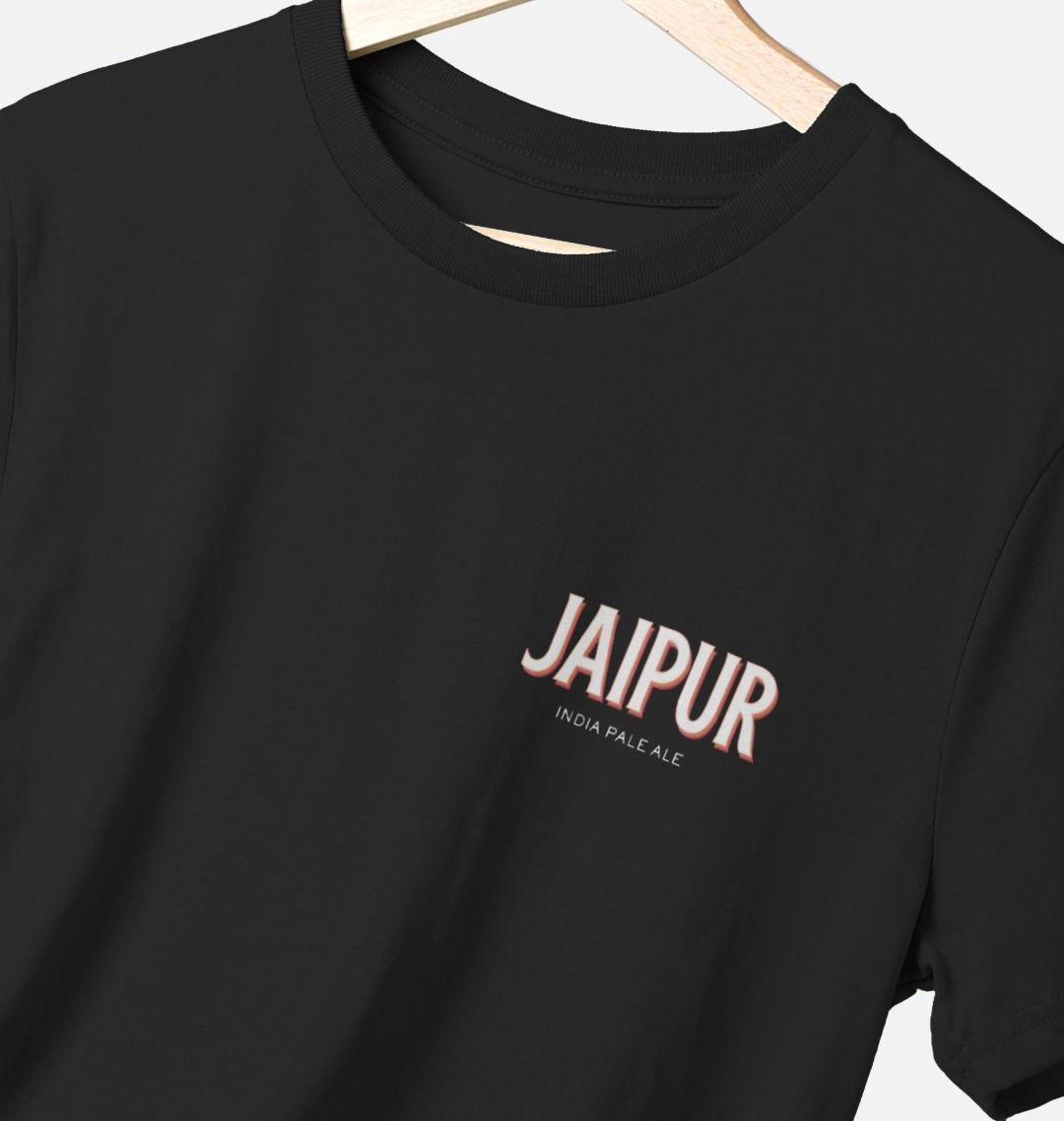 Thornbridge Jaipur T Logo t-skjorte herre svart bomull