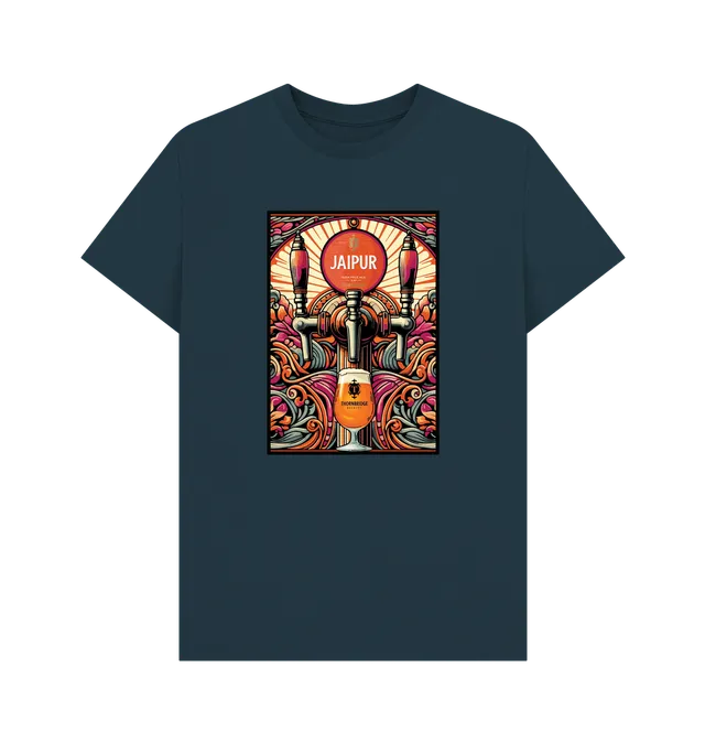 Thornbridge Jaipur Keg t-skjorte denimblå