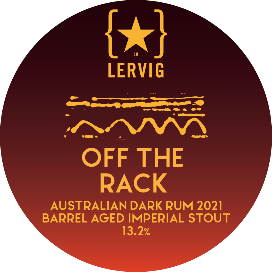 Lervig Off the Rack Rum 2021 barleywine 33cl fatpreget