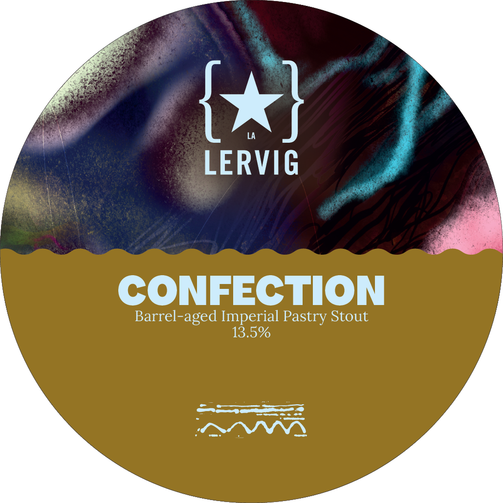 Lervig Confection øl boks søt stout