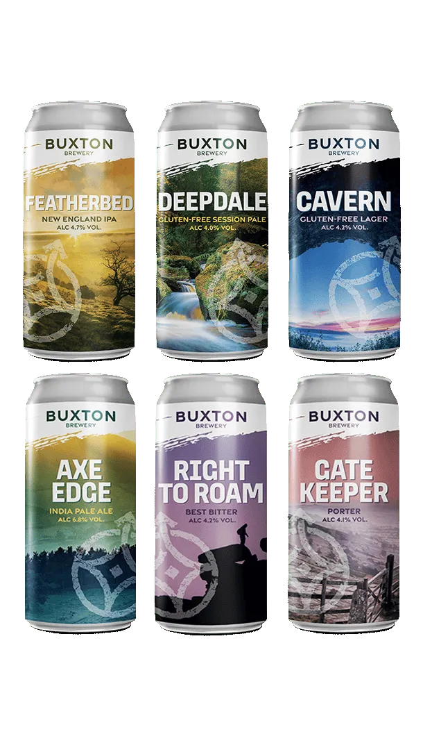 Buxton Big Core Beer Bundle ølkasse 12 bokser blandet