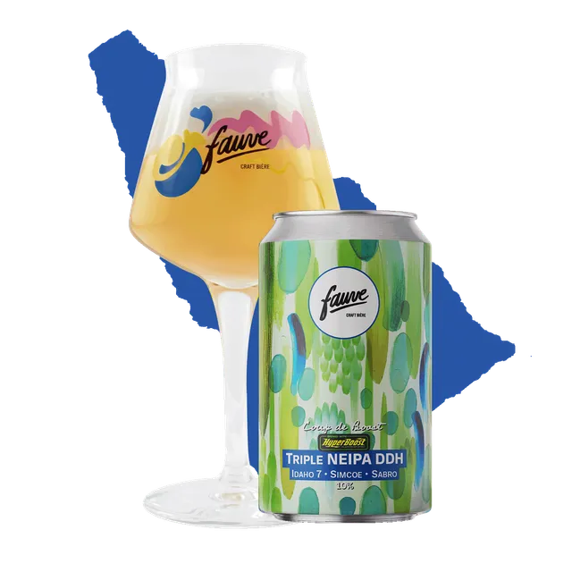 Fauve Coup de Boost Triple NEIPA DDH øl boks 33cL